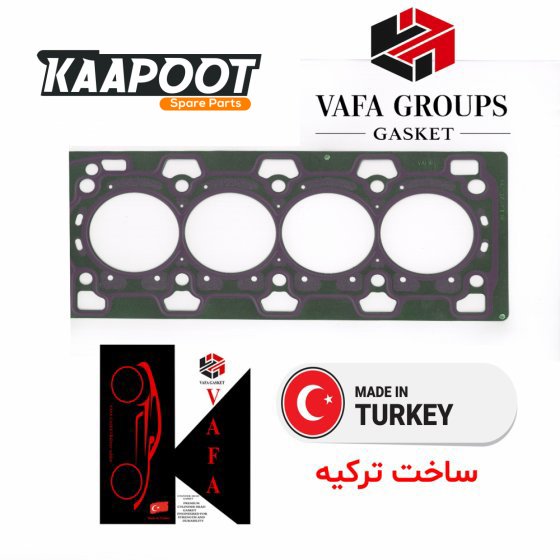 واشر سرسیلندر 206 تیپ 5 استاندارد تمام استیل ایتالیا - GTA 482-80